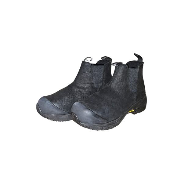 Refrigiwear Excel Double-Gore Slip-On 1104CR Mens Size 9M Black Chelsea Vibram main image 6